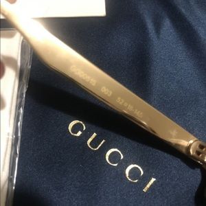 Authentic Gucci Clubmaster style Sunglasses Unisex